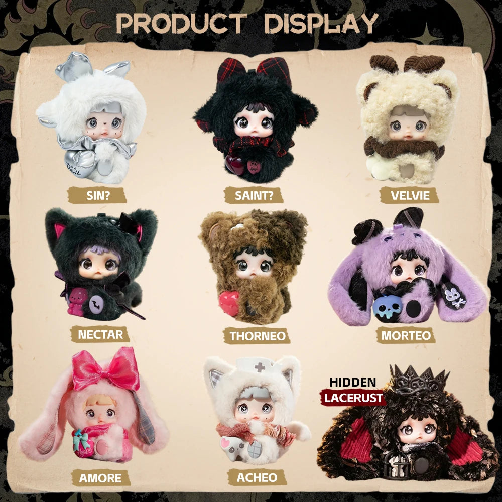 Nommi X Heymi The Entwined Fate Series Plush Blind Box Pendant Anime front product view