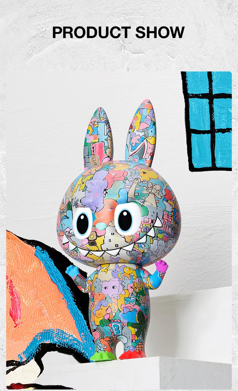 POP MART MEGA LABUBU 400% Tenth Anniversary Limited Edition Figure