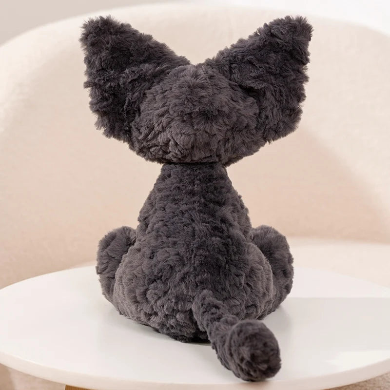 Devon Rex Cat Plush side view