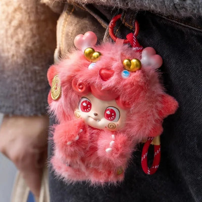 QKID Good Fortune Lucky Blind Box Plush Bag Pendant