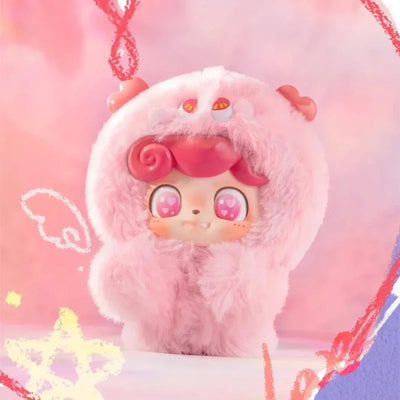 JOTOYS Q.KID Emotional Hairy Monsters Series Blind Box Collectible Figures