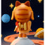POP MART Crybaby Space Cat Figurine – Orange