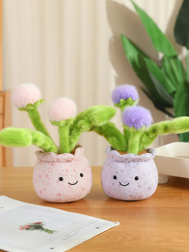 Cute Stuffed Plush Plant Toy Interesting Dandelion Plush image 12