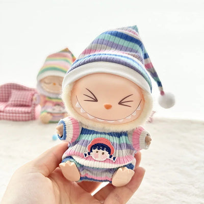 Mini Clothing Set for Labubu V1/V2/V3 | Fashion Doll Outfit Accessories (Doll Not Included)