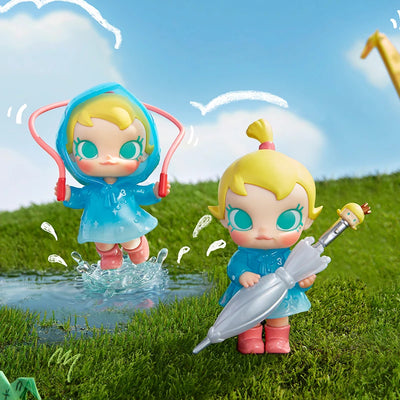 POP MART POP MART Baby Molly Funny Raining Day Figure Limited to 2pcs per order product photo for collectors in NZ