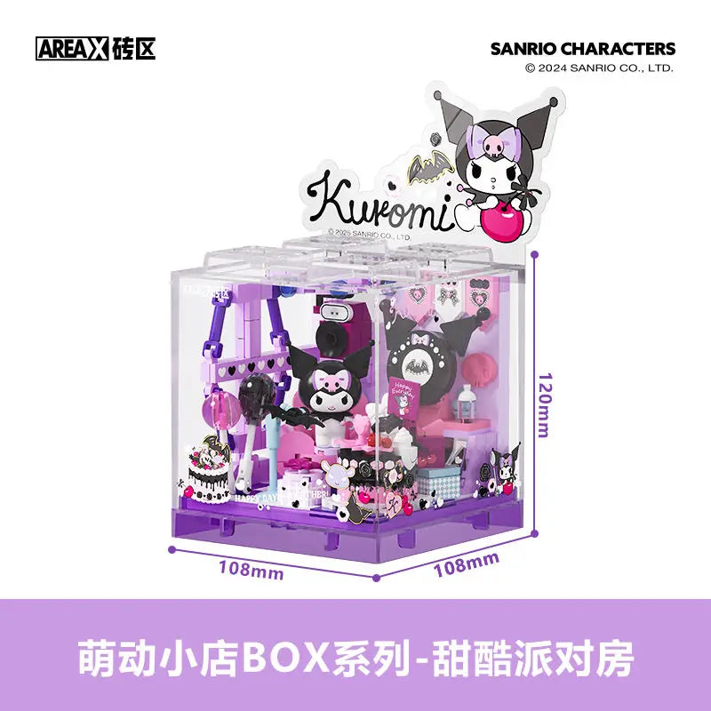 Areax Sanrio Hello Kitty Kuromi My Melody Micro Building Blocks