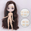 ICY DBS Blyth Doll Carved Lips Face White Skin Joint Body 1/6 BJD image 26