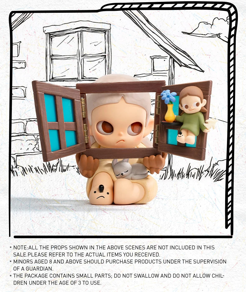 POP MART Zsiga Through Another Window Figure Limited Edition