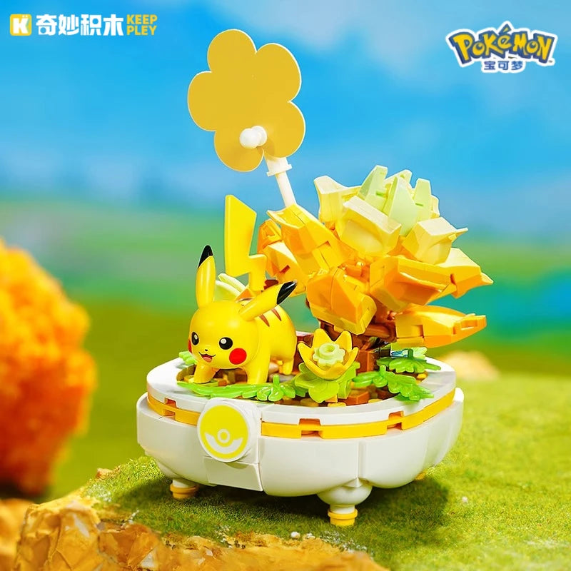 KEEPPLEY Pokémon Bonsai Series Building Blocks