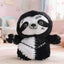 Kawaii Sloth Plush Toy for Kids front product view