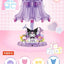 TOPTOY Sanrio Kuromi & My Melody Powder Dream Home Micro Building Blocks