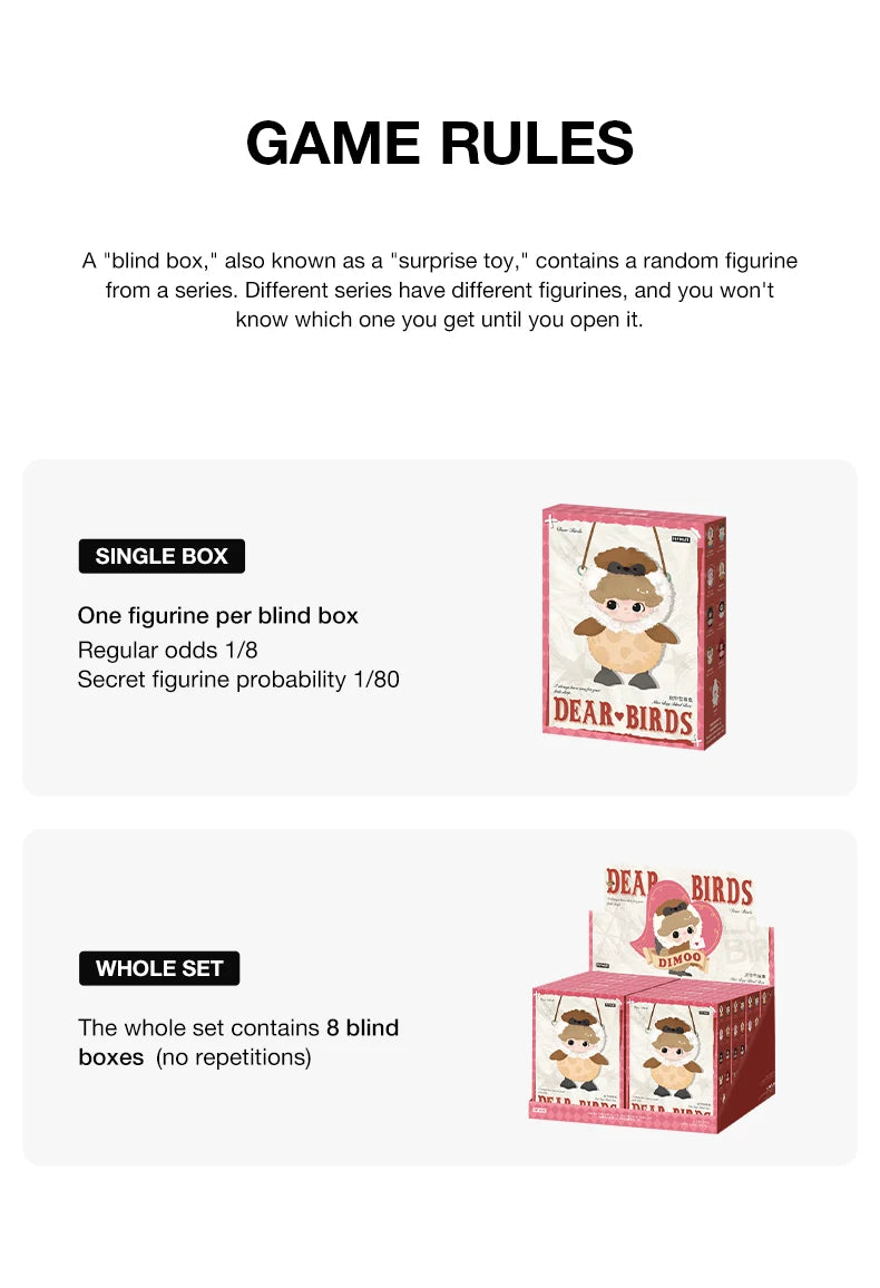 POP MART Dear Birds Series Mini Bag Blind image 10