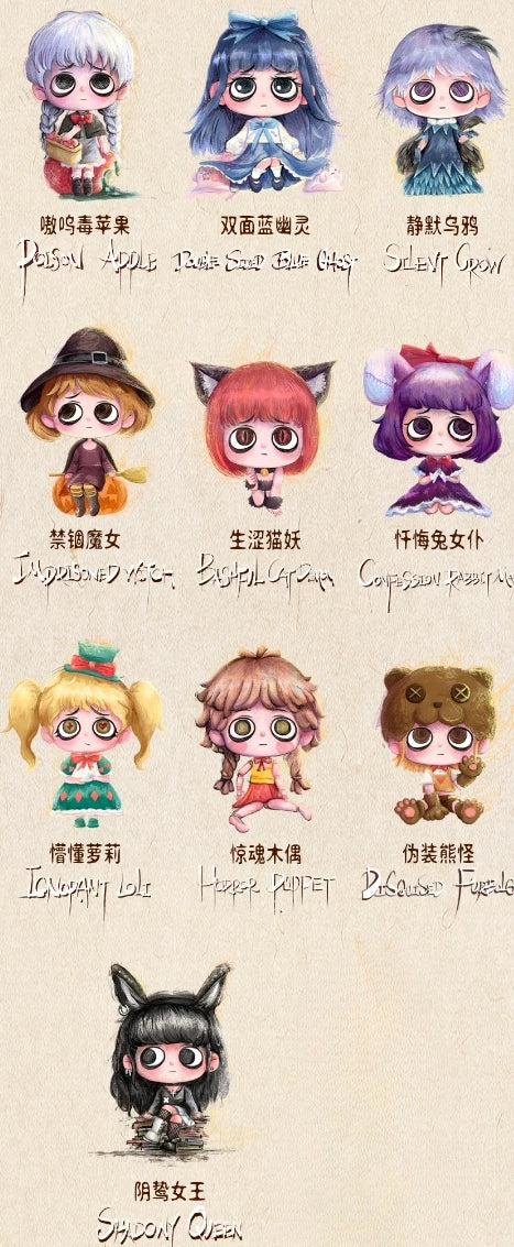 KIKI The Way of Self Betrayal Blind Box Anime Figures