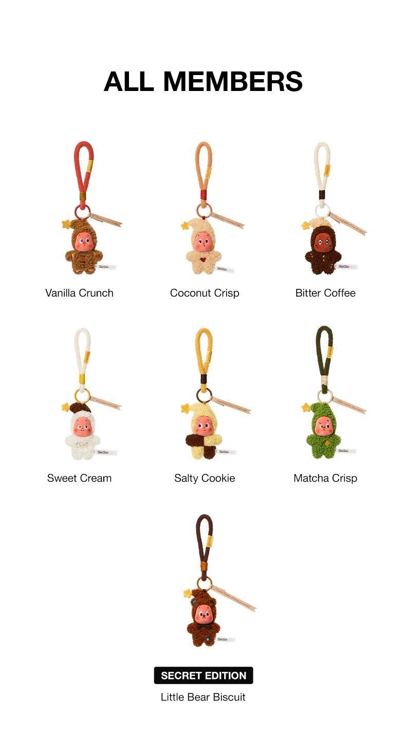 POP MART Twinkle Twinkle Fresh-Baked Mini Cookies Plush Pendant Blind Box