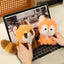 Cute Sitting Animals Plush – Red Panda, Fox, Sloth, Cat, Capybara & Pig