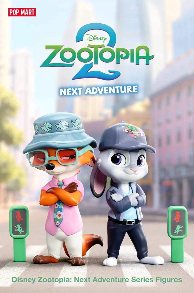 POP MART Disney Zootopia Next Adventure Series Blind Box Figures