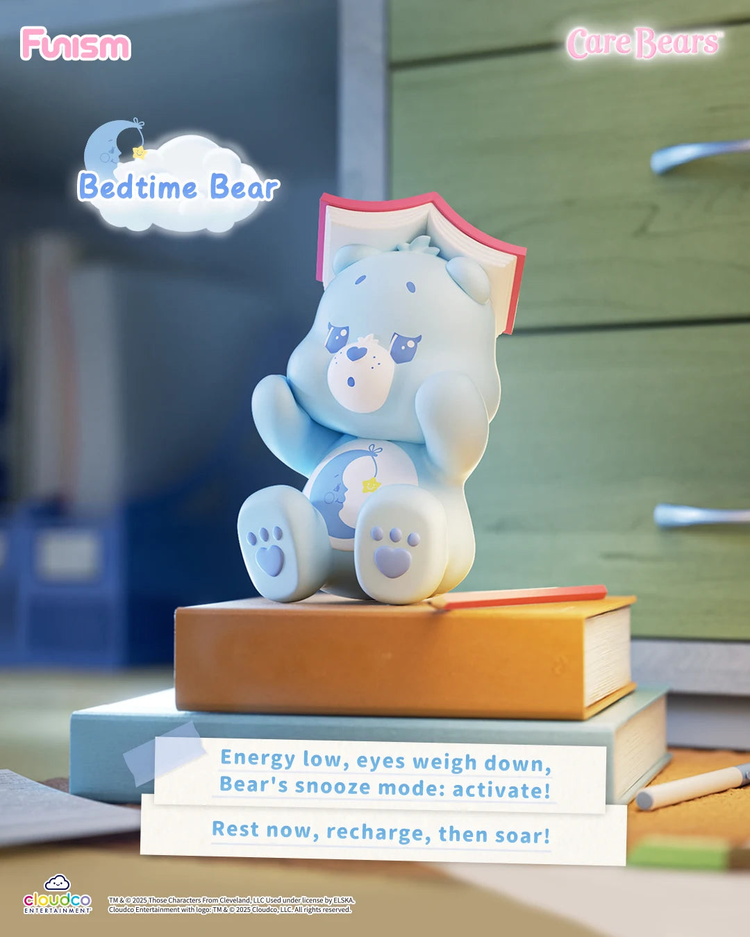 FUNISM Care Bears Little Things Series Cubby Face Blind Box Figures