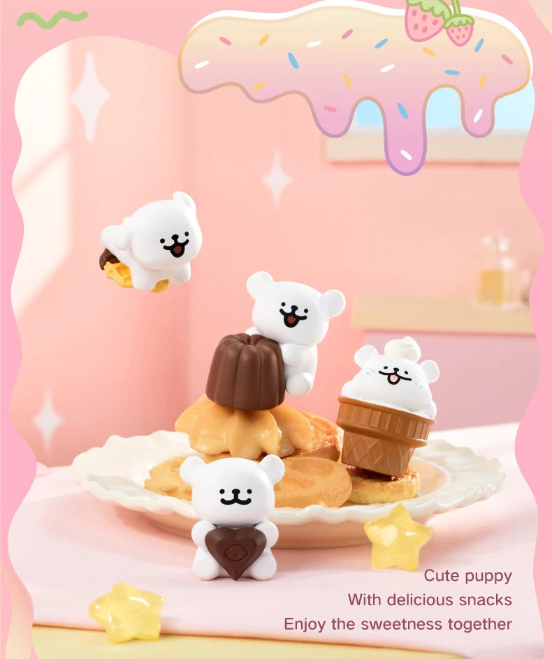 FUNISM Maltese Sweet Box Series Puppy Face Blind Box Figures