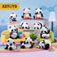 52TOYS Panda as a Cat Blind Box Mystery Flocking Collectible Figure