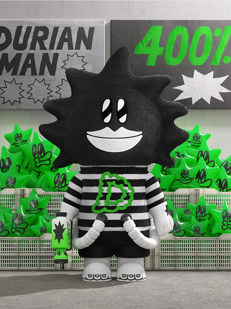 POP MART MEGA SPACE MOLLY 400% LALA COMPANY Durian Man Limited Edition