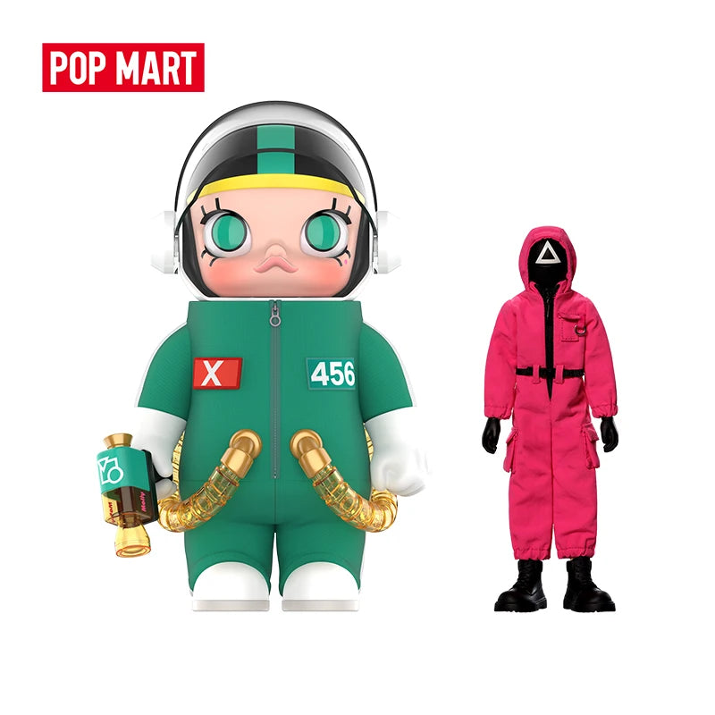 POP MART MEGA SPACE MOLLY 400% + Action Figure Squid Game Set