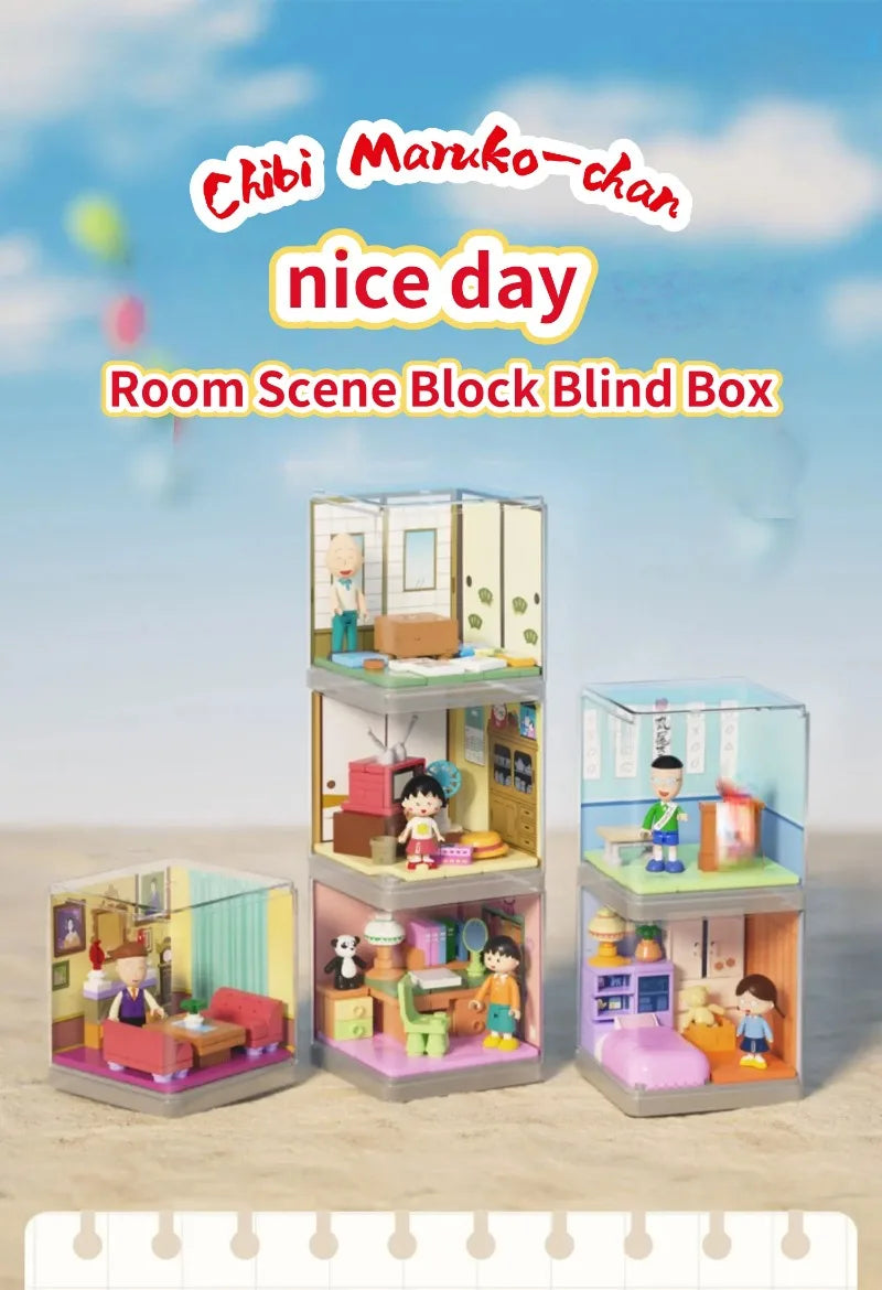 WEKKI Chibi Maruko Chan Building Blocks Micro Bricks