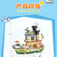 TOPTOY Building Block Parrot BEBE Vacation Series Building Block Small Particle Boy Girl  Assembled Toy Model Ornament Gift