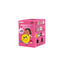 Pink box of 'Monster Tears' with character illustrations on a white background