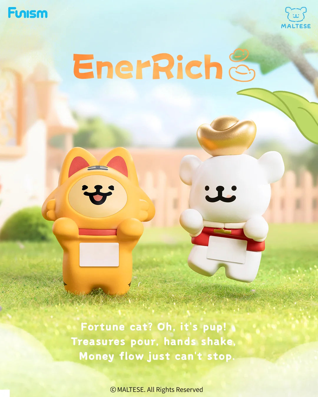 FUNISM Maltese PupSnap Series Blind Box Figures