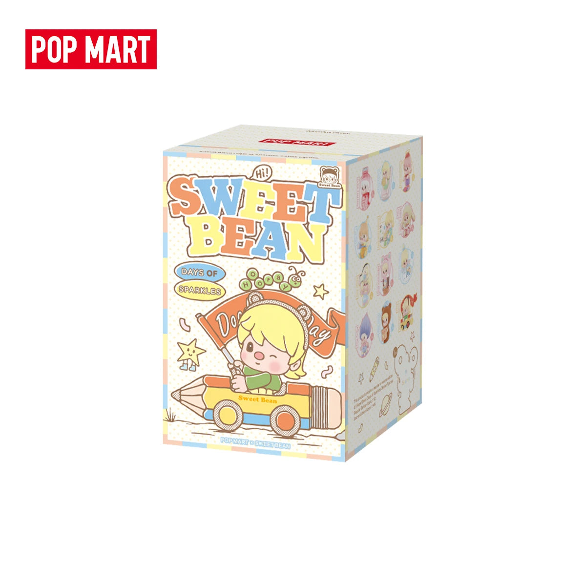 POP MART Sweet Bean Days of Sparkles Blind styled product view