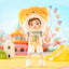 PEETSOON Garden Party Series BJD Doll 16cm Collectible Movable Figure