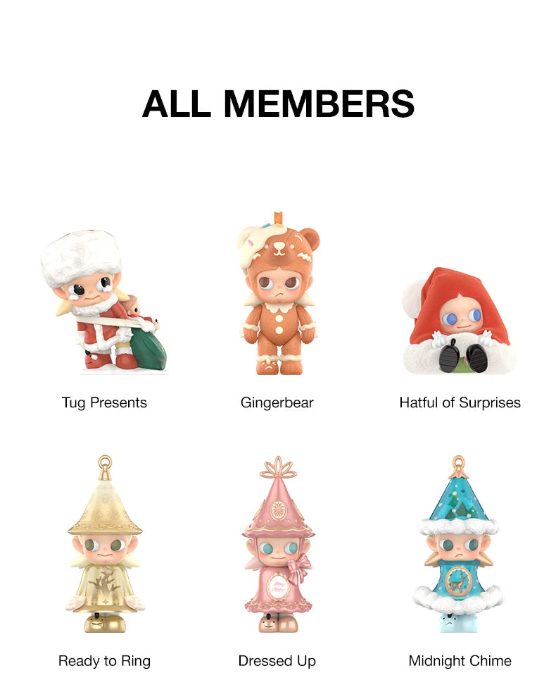 POP MART Zsiga The Winter of Gifts Series Blind Box Figures