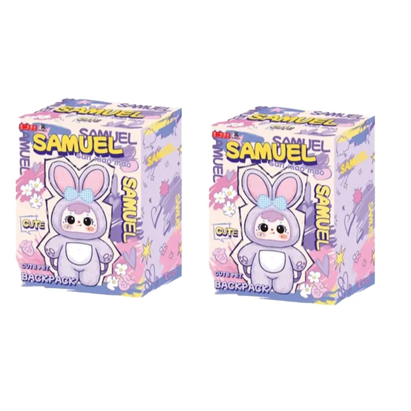 Samuel Cute Pet Backpack 600% Plush Blind Box Figure