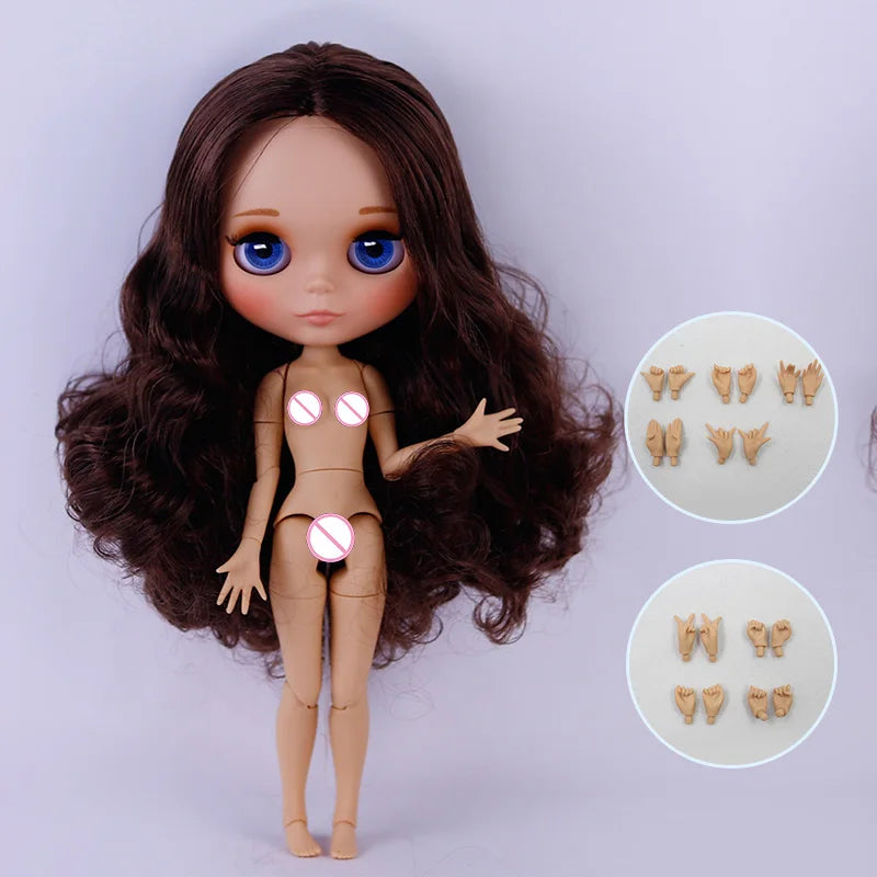 ICY DBS Blyth Doll Tan Skin Matte Face Jointed Body