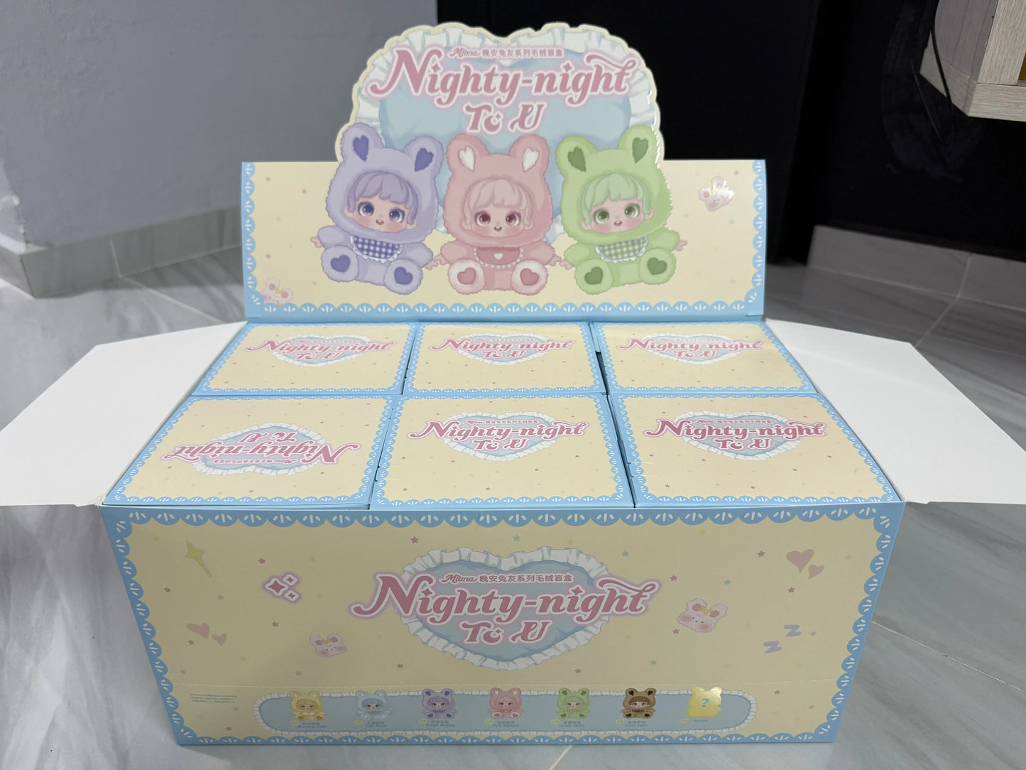 Jotoys Miana Nighty-Night To U Series Plush Blind Box Collectible Figures