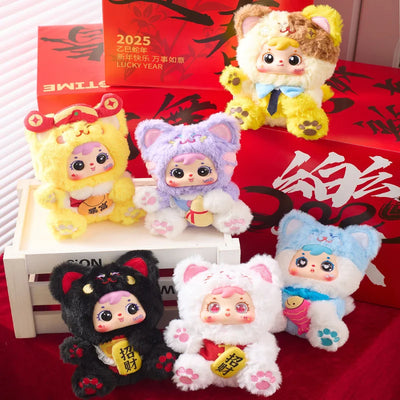 Samuel Meow Lucky Cat Series Blind Box Plush Collectibles