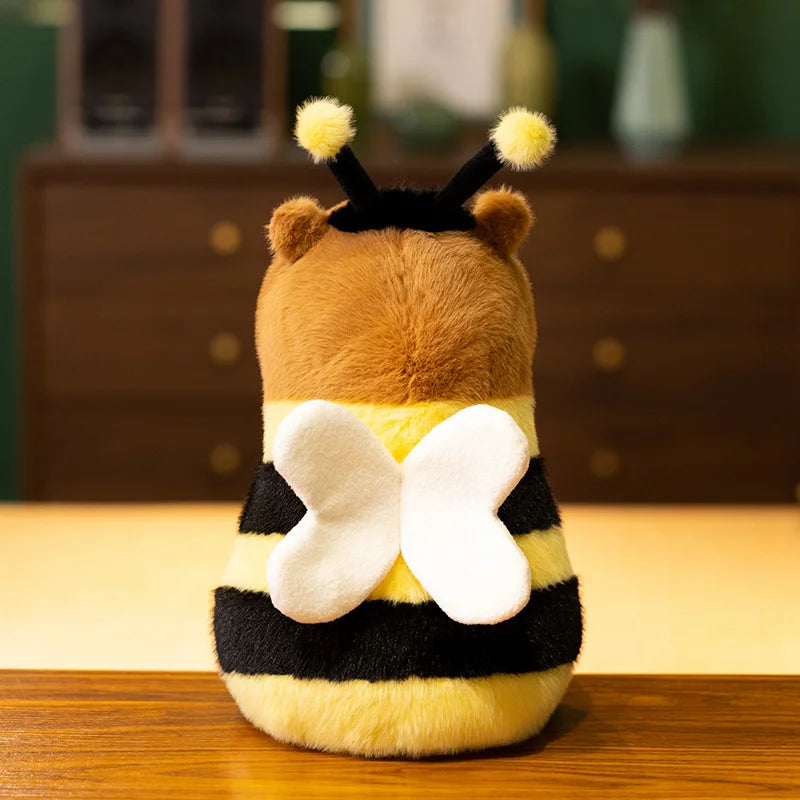 Bee Capybara Plush – Cute Hybrid Stuffed Animal