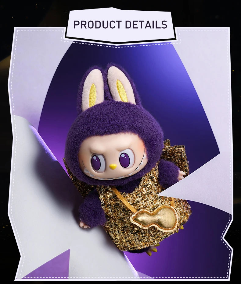 POP MART LABUBU x PRONOUNCE Wings of Fortune Vinyl Plush Hanging Card