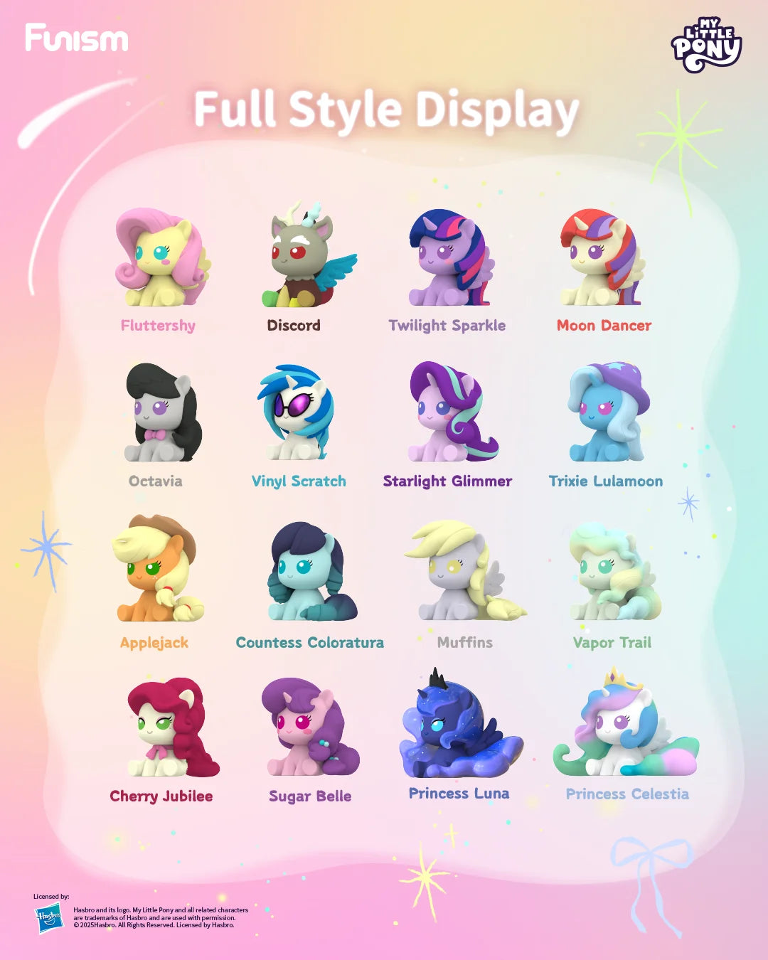 FUNISM My Little Pony Friendship is Magic Bottle Blind Box Figures