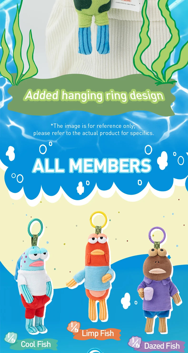 POP MART Bikini Bottom Buddies Whimsical Plush Blind Box