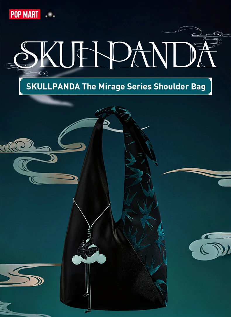 POP MART SKULLPANDA The Mirage Series Shoulder Bag