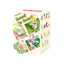 Pop Mart 'hand in hand' toy packaging with cartoon character and floral design