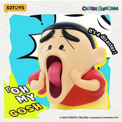 52TOYS Crayon Shinchan Comical Series Blind Box Mystery Figure Collectible Toy