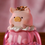 52TOYS LuLu The Piggy Princess of Jelly, Collectible Action Figure，Height: 4.13inch/10.5cm