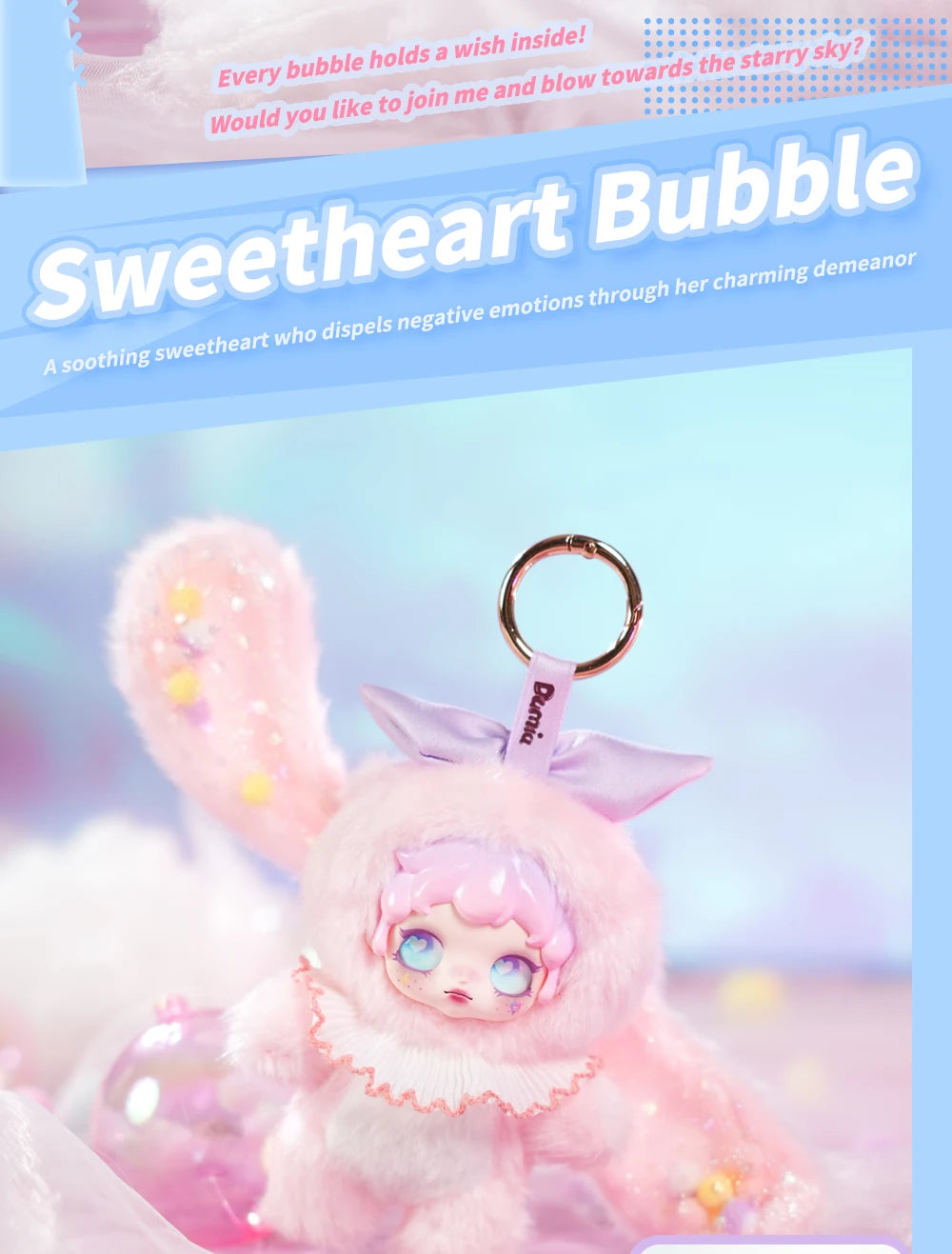Blind Box Keychain Heartbeat Whisper Dumia Maytree Doll Collectible image 16