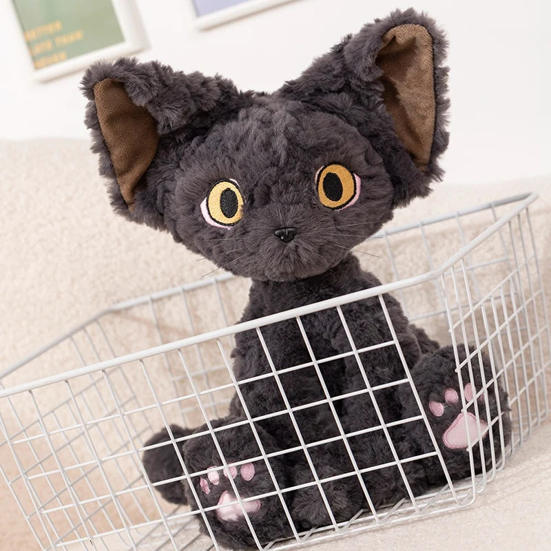 Devon Rex Cat Plush styled product view