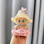 Labubu 17cm Plush Doll Clothes Outfit | K-Pop Inspired Overalls & Party Accessories (Clothing Only)