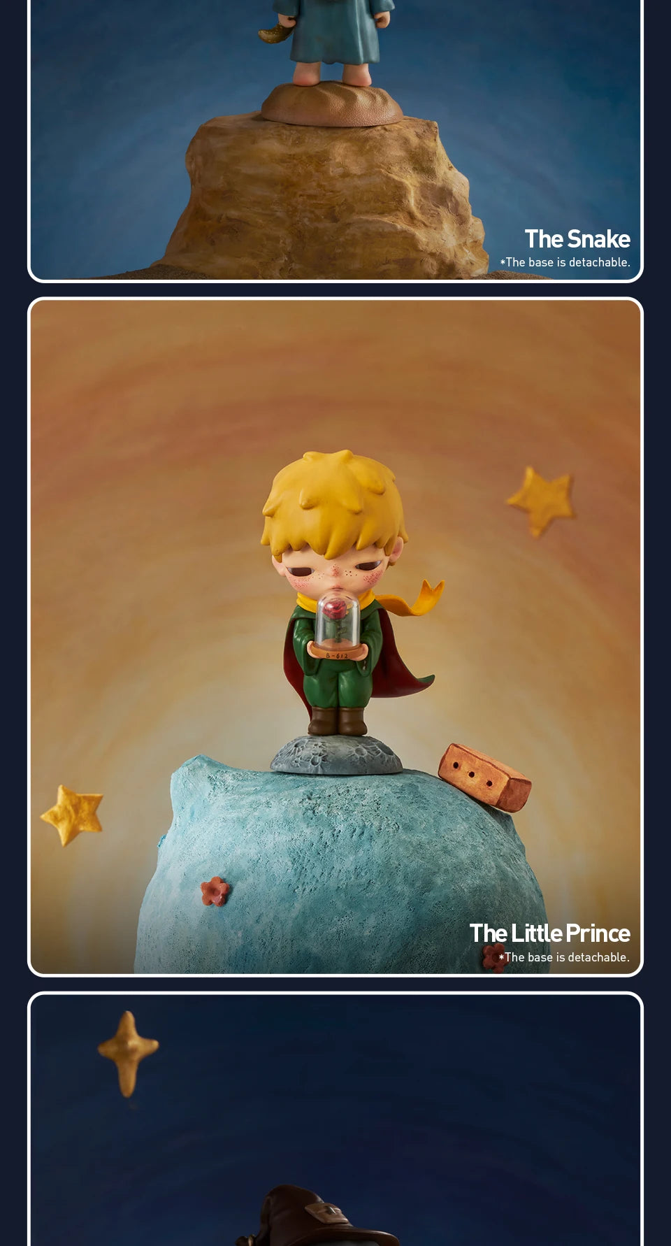 POP MART Hirono × Le Petit Prince Series Blind Box Figures