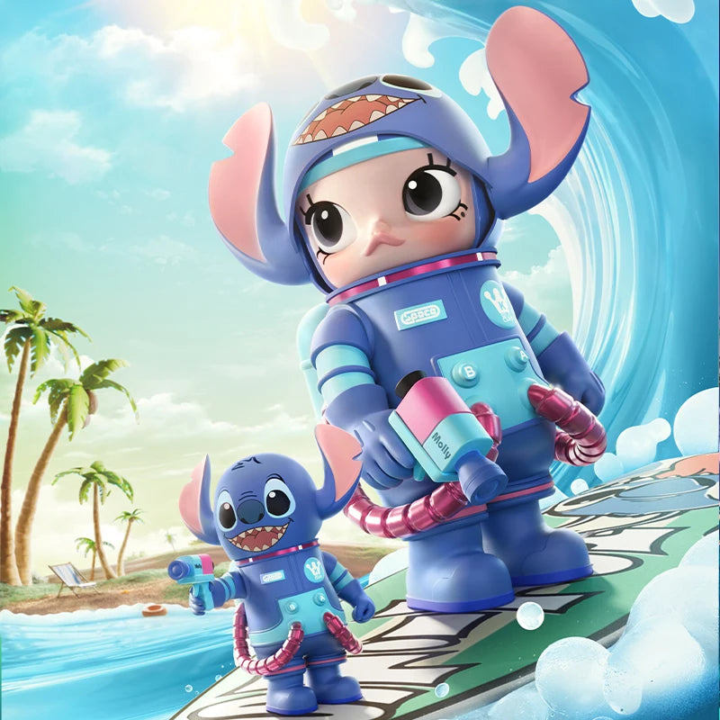 POP MART MEGA SPACE MOLLY 1000% Stitch Limited Edition Figure