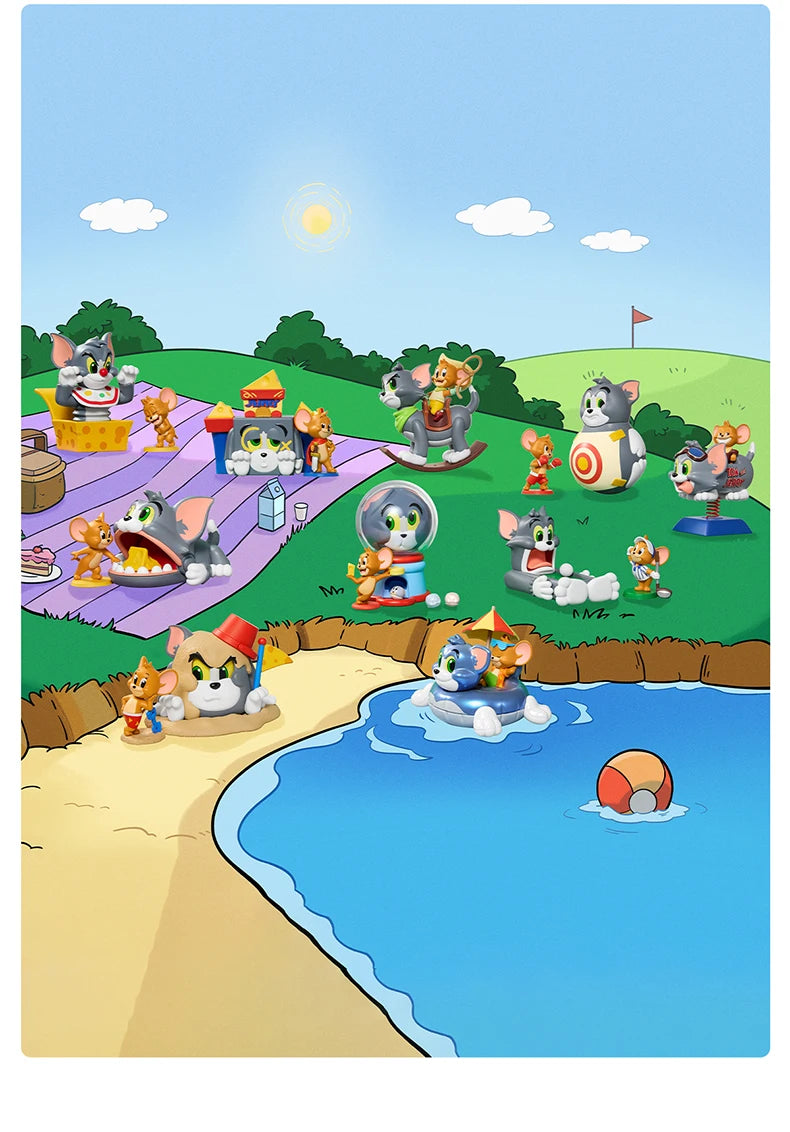 POP MART Tom and Jerry Funfair Series Blind Box Figures